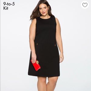 Eloquii Sleeveless Stretch Workdress